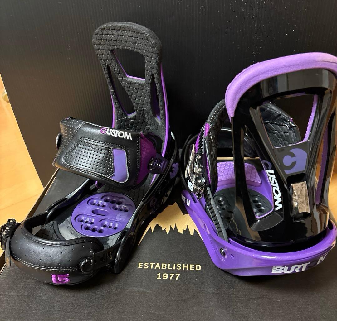 Burton スノーボードビインディングCUSTOM Mサイズ［訳あり］ 楽天市場】ボード購入特典付☆即納☆店頭受取OK☆[日本正規品] 25-26
