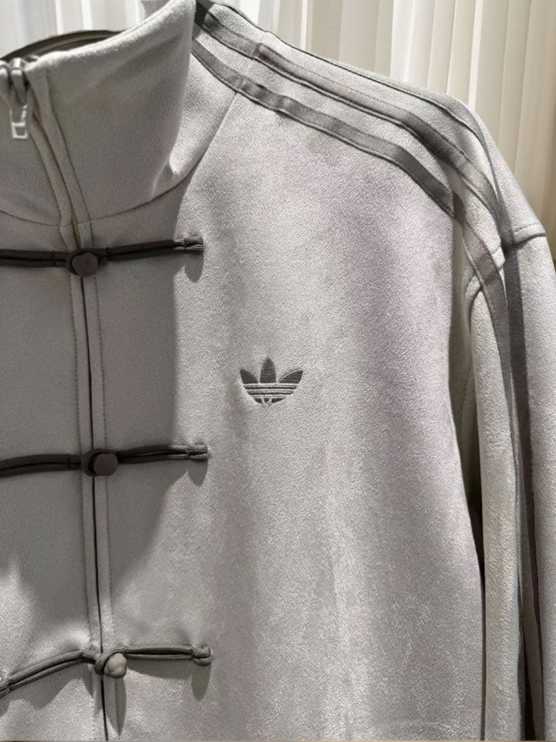 Adidas XSサイズ 中国限定 巳年チャイナトラックジャケット ホワイト