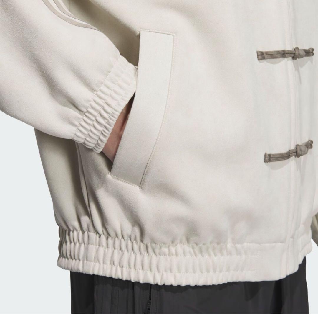 Adidas XSサイズ 中国限定 巳年チャイナトラックジャケット ホワイト