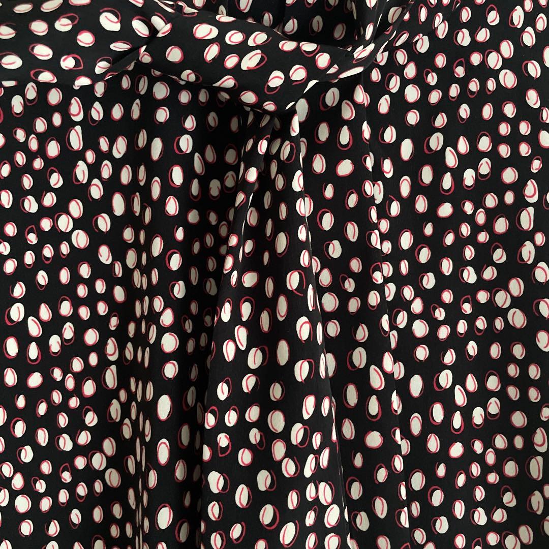 ソージュ soejuレオパード柄ボウタイブラウス - メルカリ