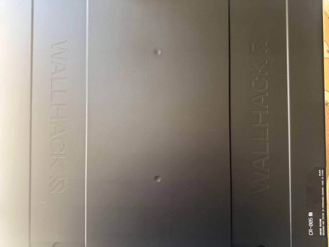 【即発送可能】WALLHACK CR-005 ブラック