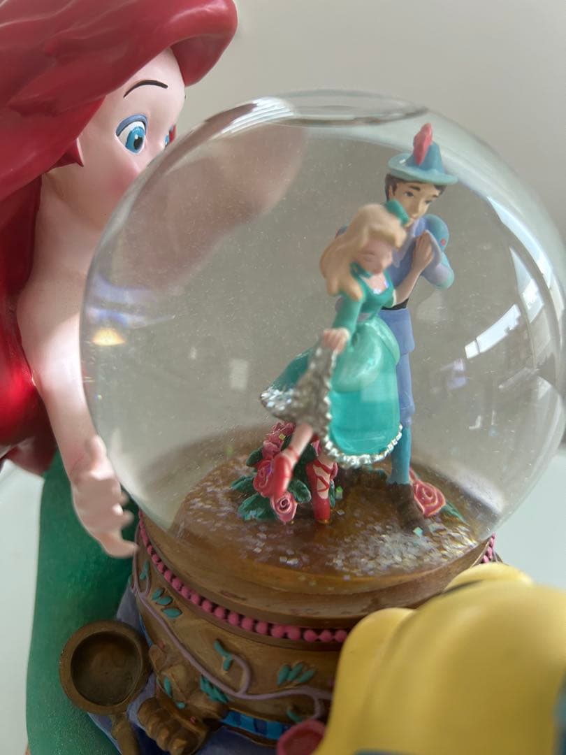 アリエル スノードーム オルゴール レア品 - メルカリ