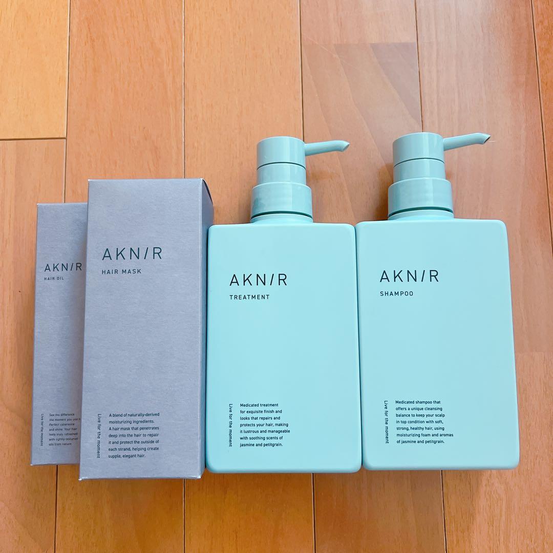 AKNIRトリートメント・シャンプー •ヘアパック•ヘアオイルセット