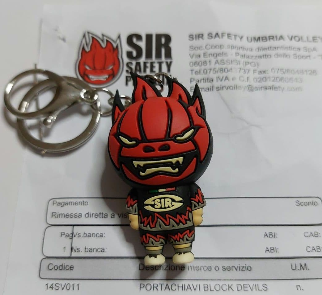 ペルージャ BLOCK DEVILS キーホルダー - メルカリ
