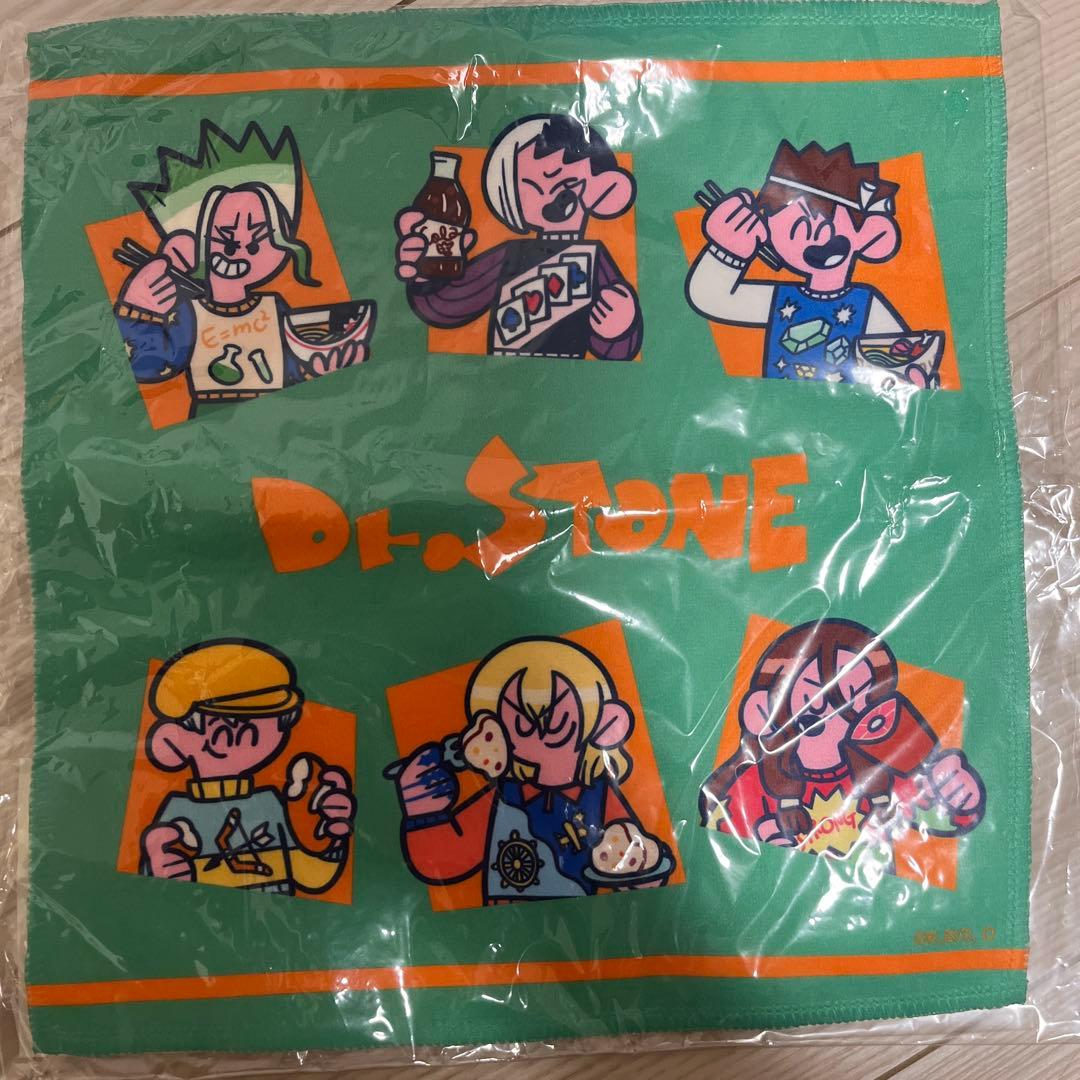 ドクターストーン 水沢石鹸 ハンカチ タオル 石神千空 - メルカリ