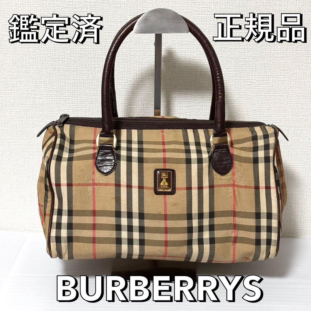 正規品 鑑定済 Burberrys ミニボストンバッグ ノバチェック a81 正規品 鑑定済 Burberrys ミニボストンバッグ ノバチェック a81 - メルカリ