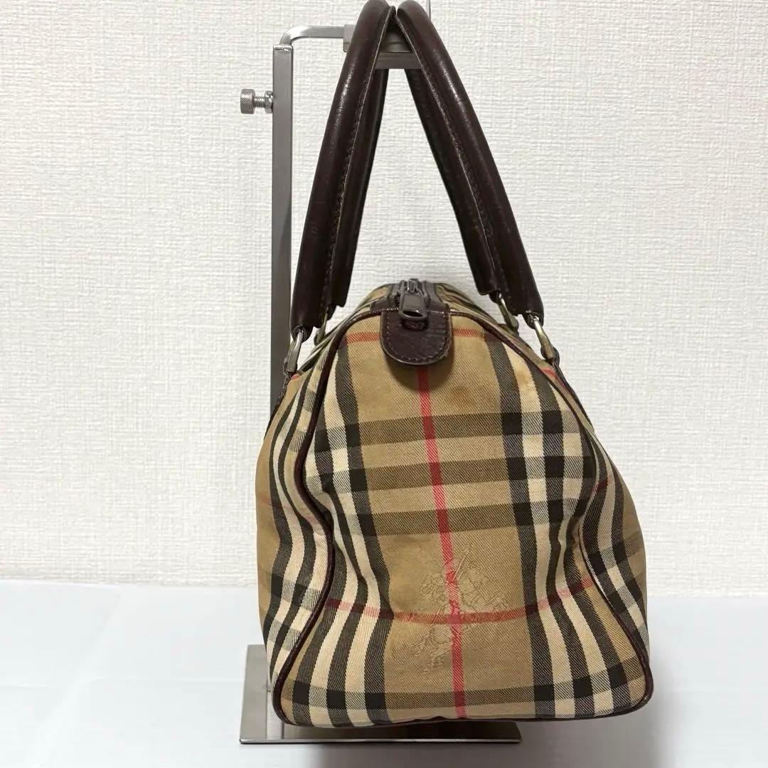 正規品 鑑定済 Burberrys ミニボストンバッグ ノバチェック a81 - メルカリ