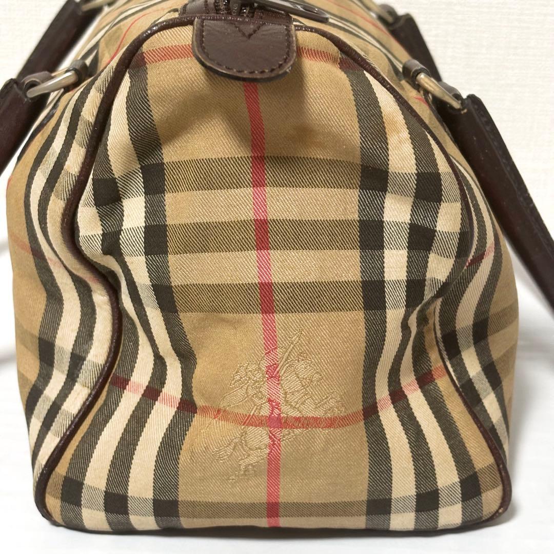 正規品 鑑定済 Burberrys ミニボストンバッグ ノバチェック a81 - メルカリ