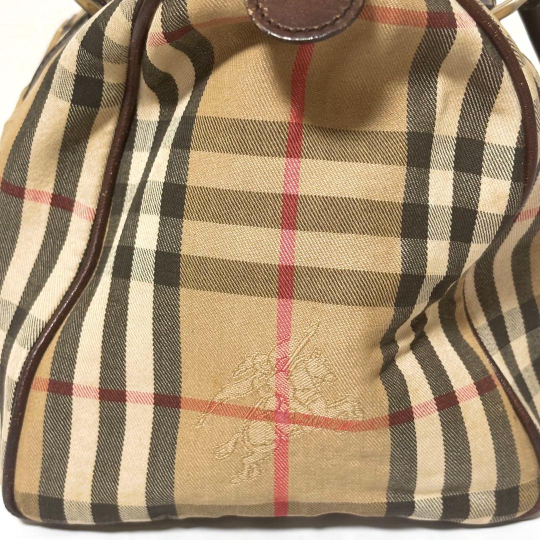 正規品 鑑定済 Burberrys ミニボストンバッグ ノバチェック a81 - メルカリ