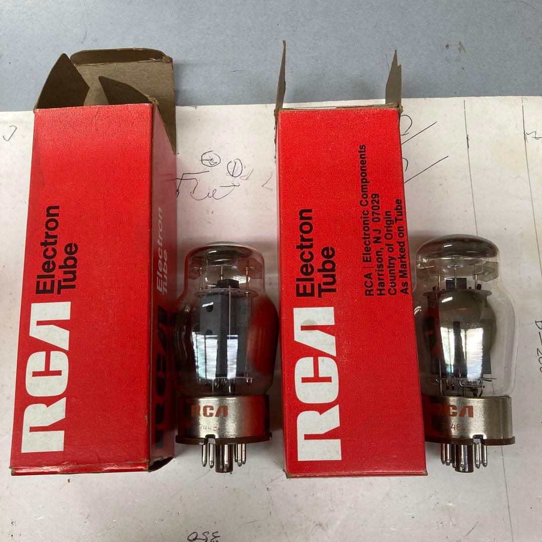 RCA 真空管 2個セット 6550
