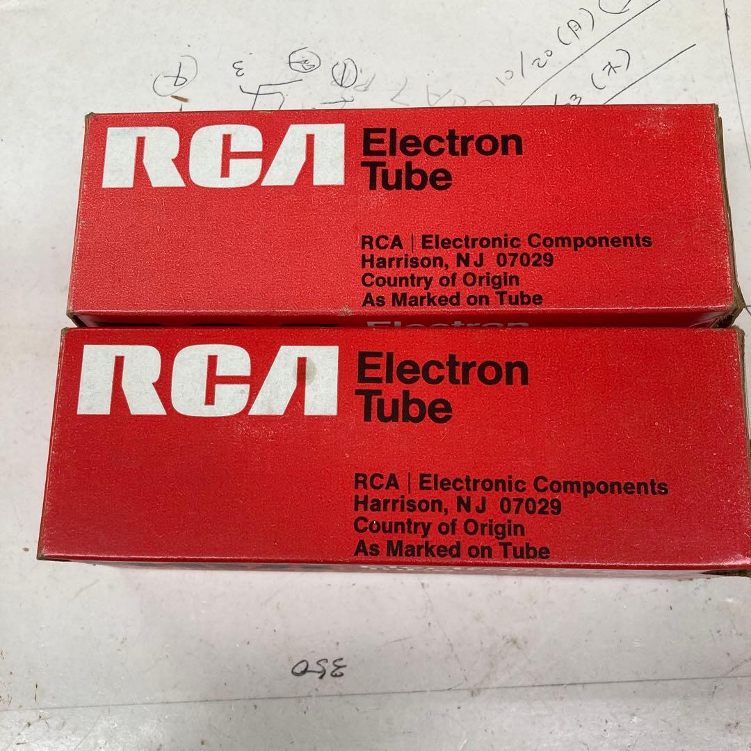 RCA 真空管 2個セット 6550