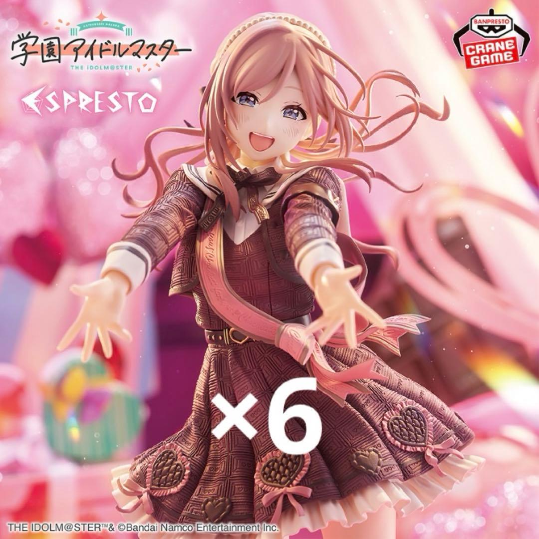 学園アイドルマスター 　姫崎莉波　フィギュア　6個