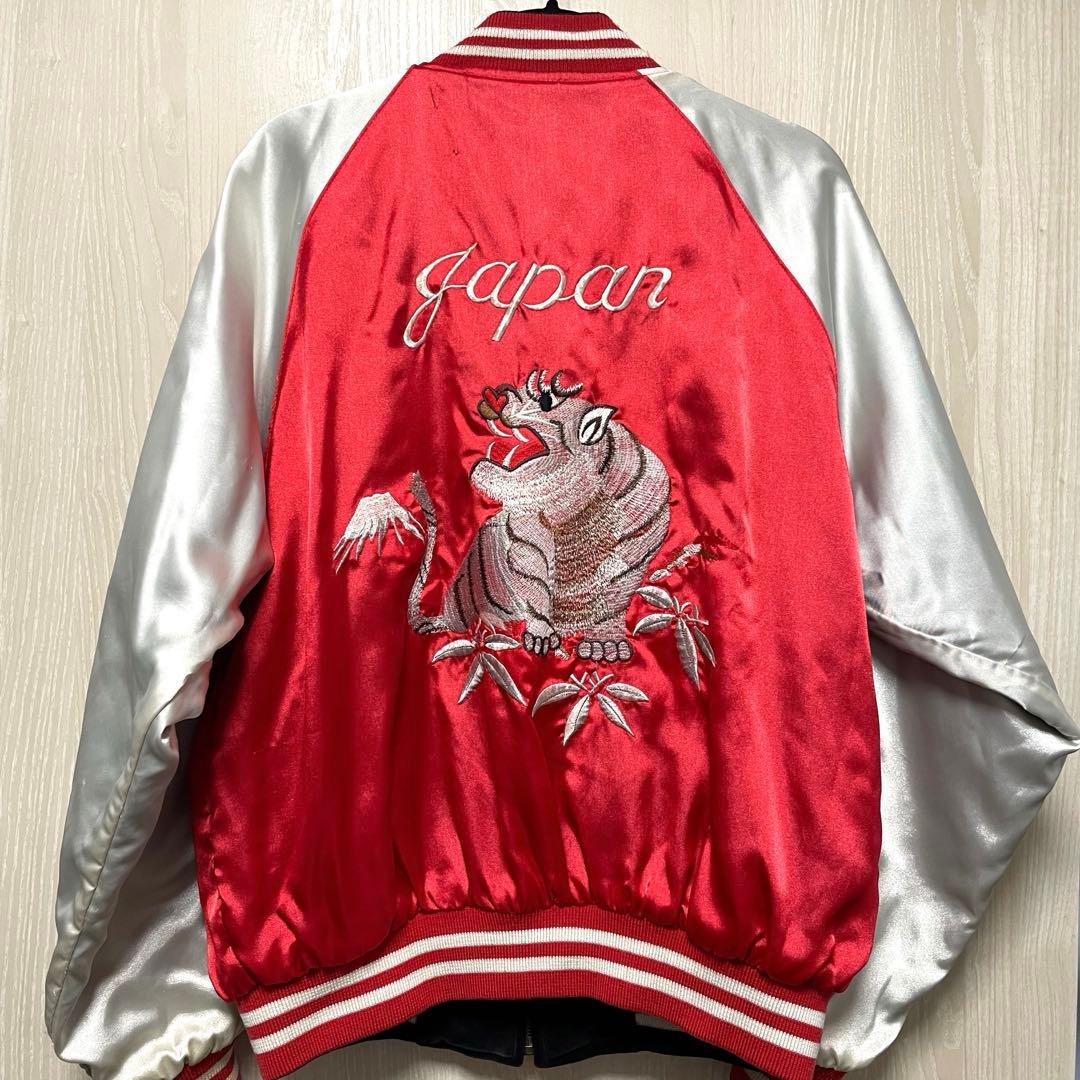 JUNGLE STORM スカジャン ベロア リバーシブルM-Lサイズ