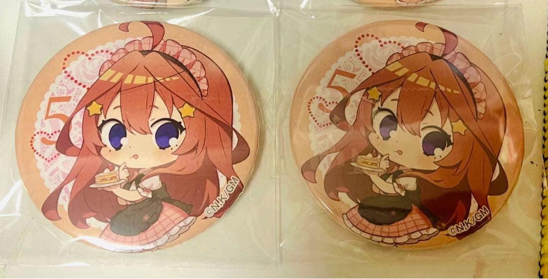 五等分の花嫁 缶バッジ スイパラ コラボカフェ 中野五月 - メルカリ