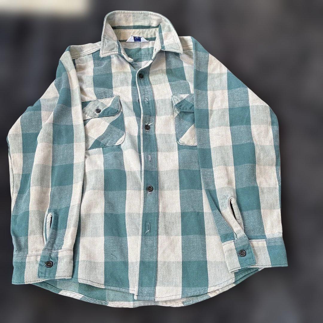 80s ファイブブラザー　ブロックチェック　M