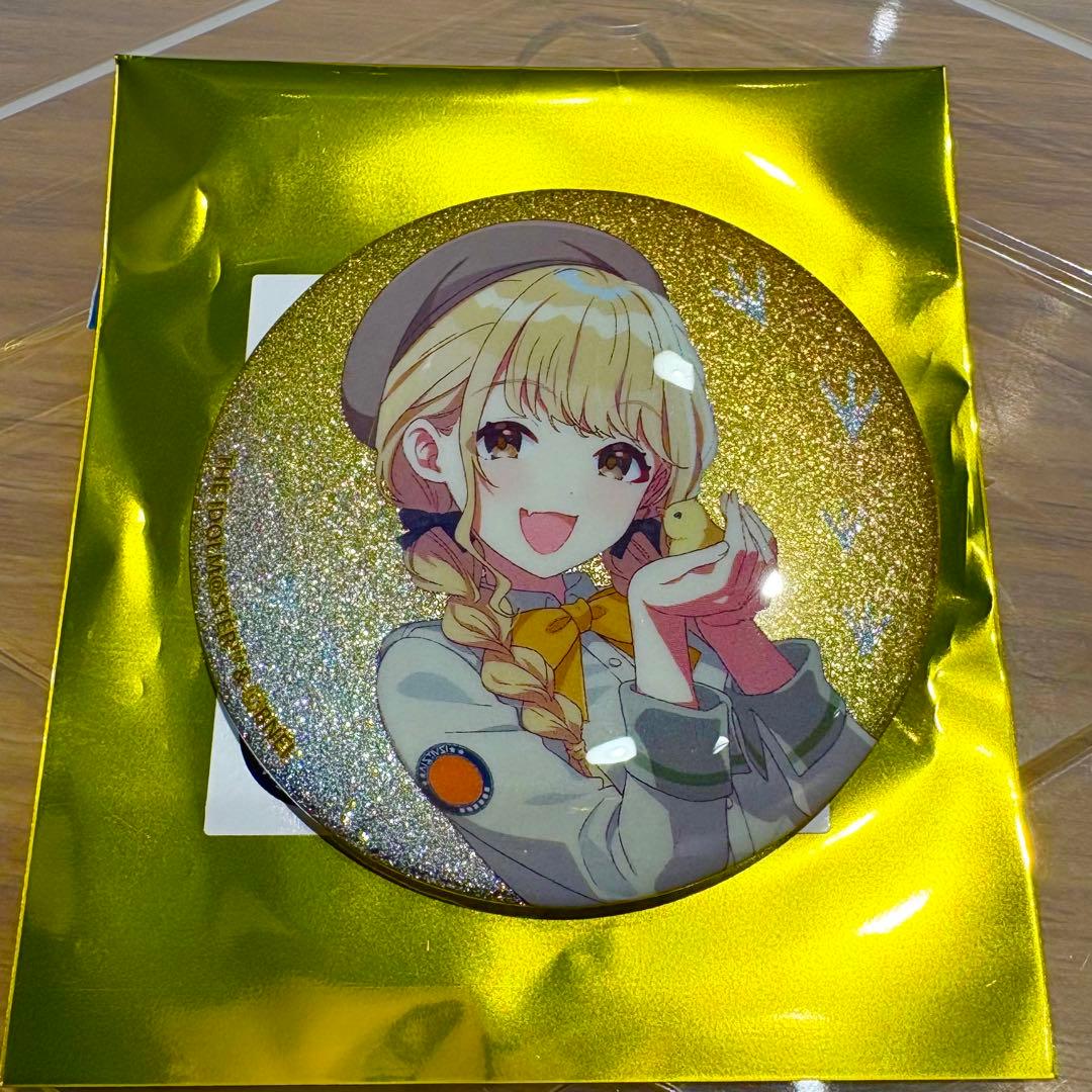 学マス 東武動物公園 藤田ことね トレーディング缶バッジ グリッター