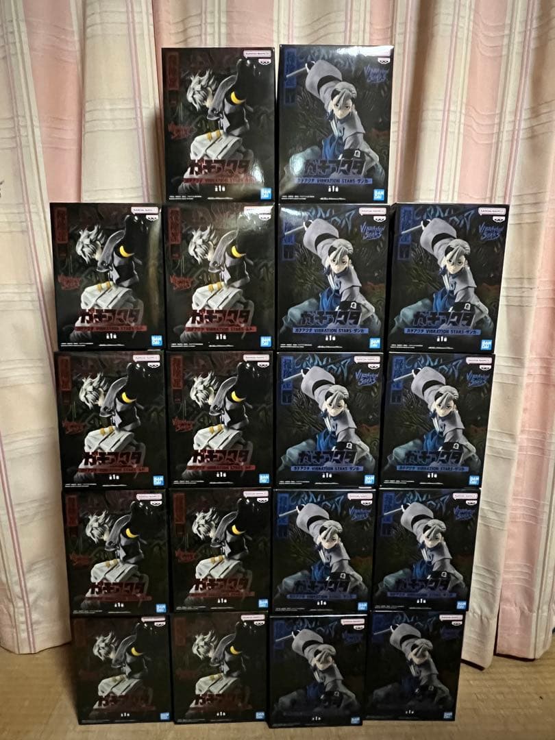 ガチアクタ VIBRATION STARS ザンカ ルド18個セット TVアニメ『ガチアクタ』より、ルドとザンカがバンプレストのプライズ