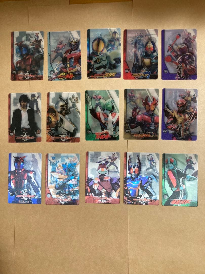 仮面ライダー チョコウエハース1・2・3 カード 全109種コンプ
