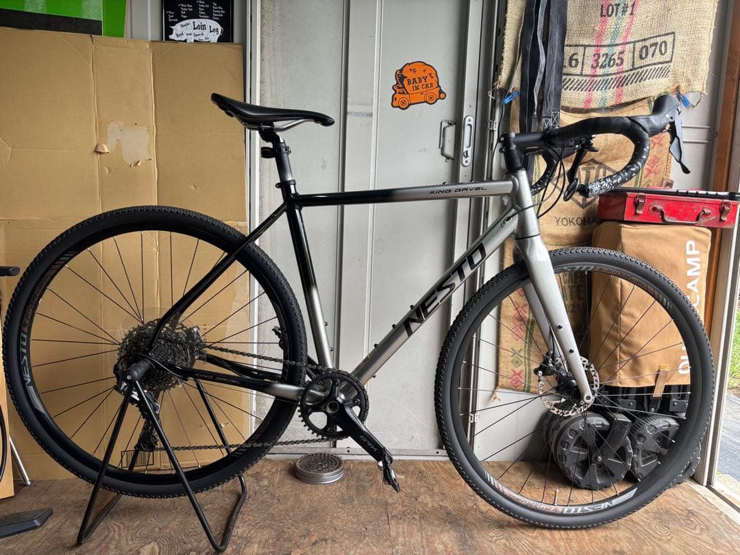 NESTO キングガベル　シマノ GRX 11S グラベルロード ネスト NESTO キングガベル KING GAVEL 470サイズ シマノ GRX 11S