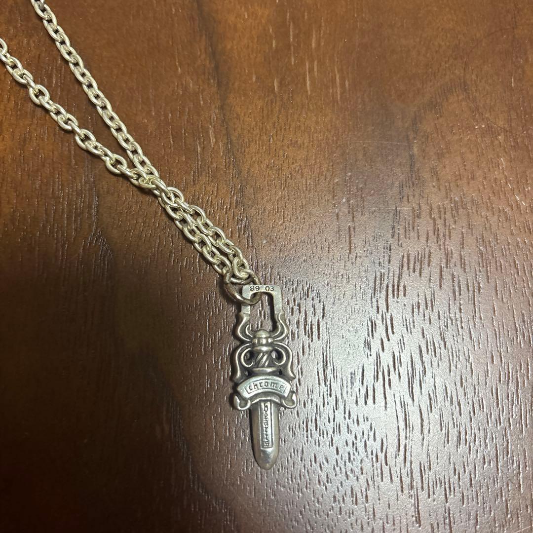 クロムハーツ ダガー(トップのみチェーン無し) インボイス無しでもOK?!】クロムハーツ 2351-304-1600-9100 #10ダガー