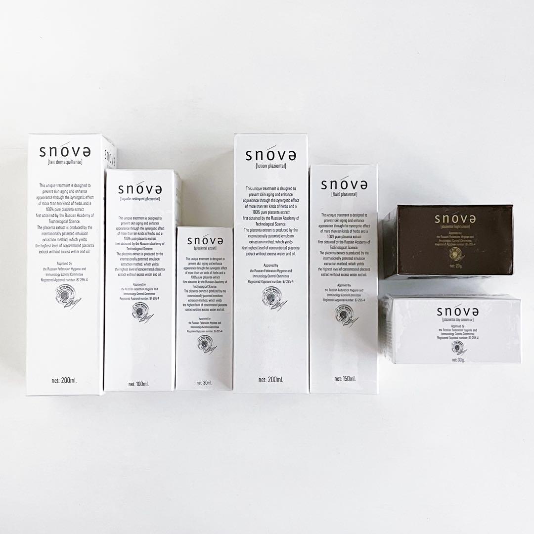 【まとめ売り】スノーヴァ本商品7点＆トライアルセット【未使用・未開封】