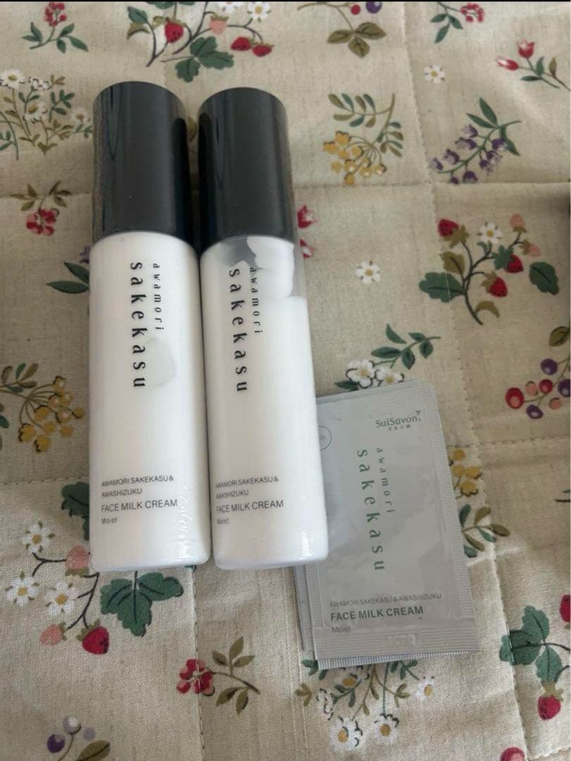 ちり子様　サケカス フェイスミルククリーム・スキンケアローションセット