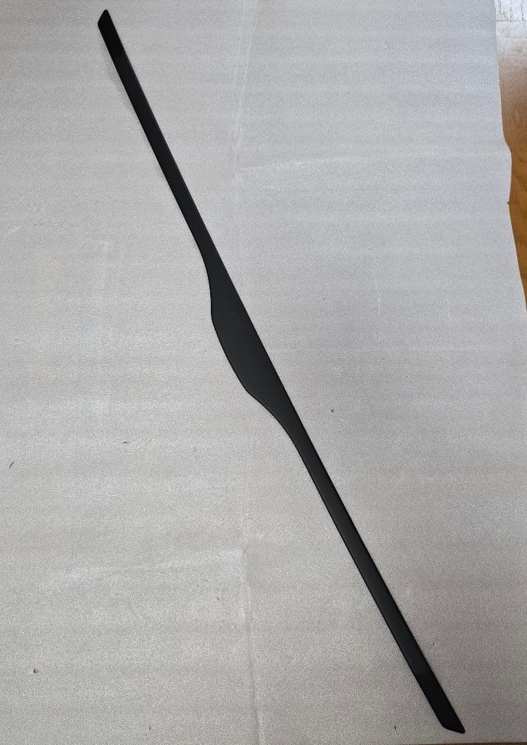 ハイエース 200系フレックス フロントボンネットガーニッシュ ブラック　ワイド