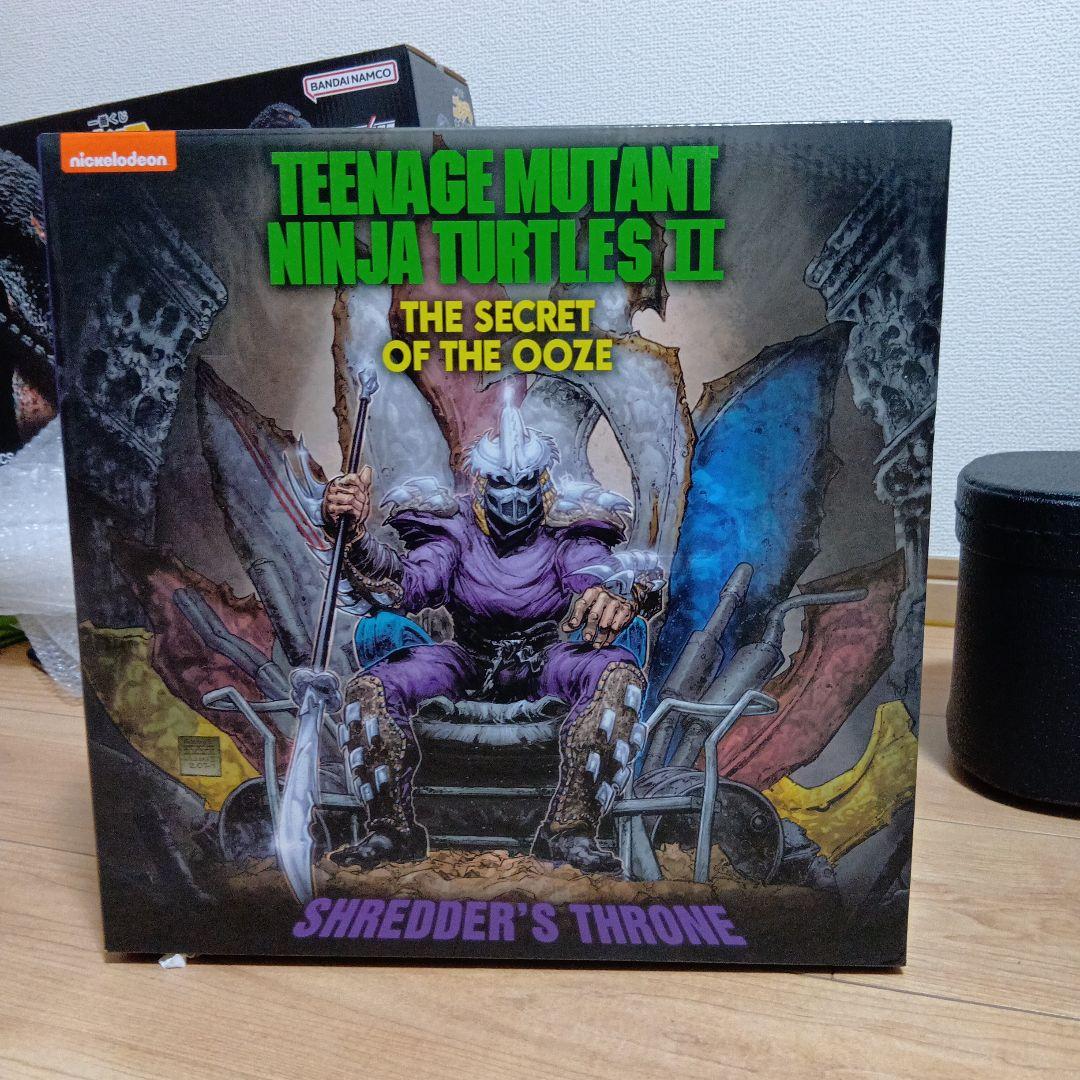 TMNT ミュータント タートルズ2 シュレッダーの玉座 ネカ neca