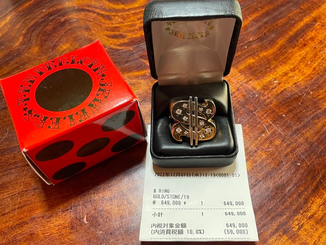 テンダーロイン ダラーリング 19号 8K ダイヤ TENDERLOIN - メルカリ