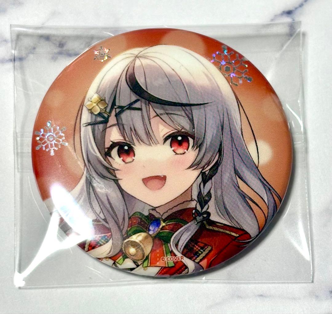 ホロライブ 沙花叉 クロヱ 缶バッジ クリスマス スウィートハッピー