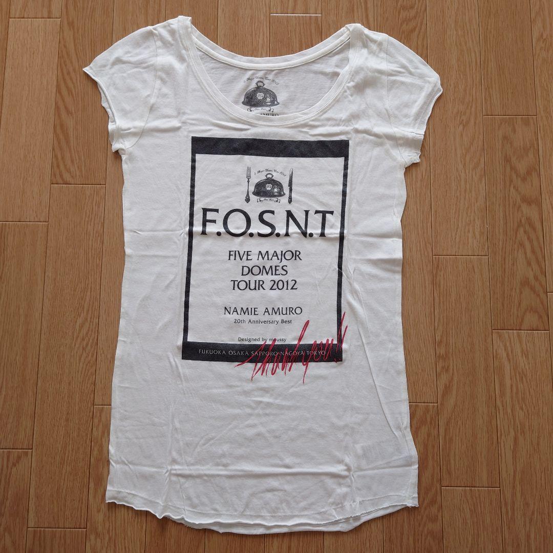 安室奈美恵 20th ドームツアー グッズ Tシャツ ホワイト - メルカリ