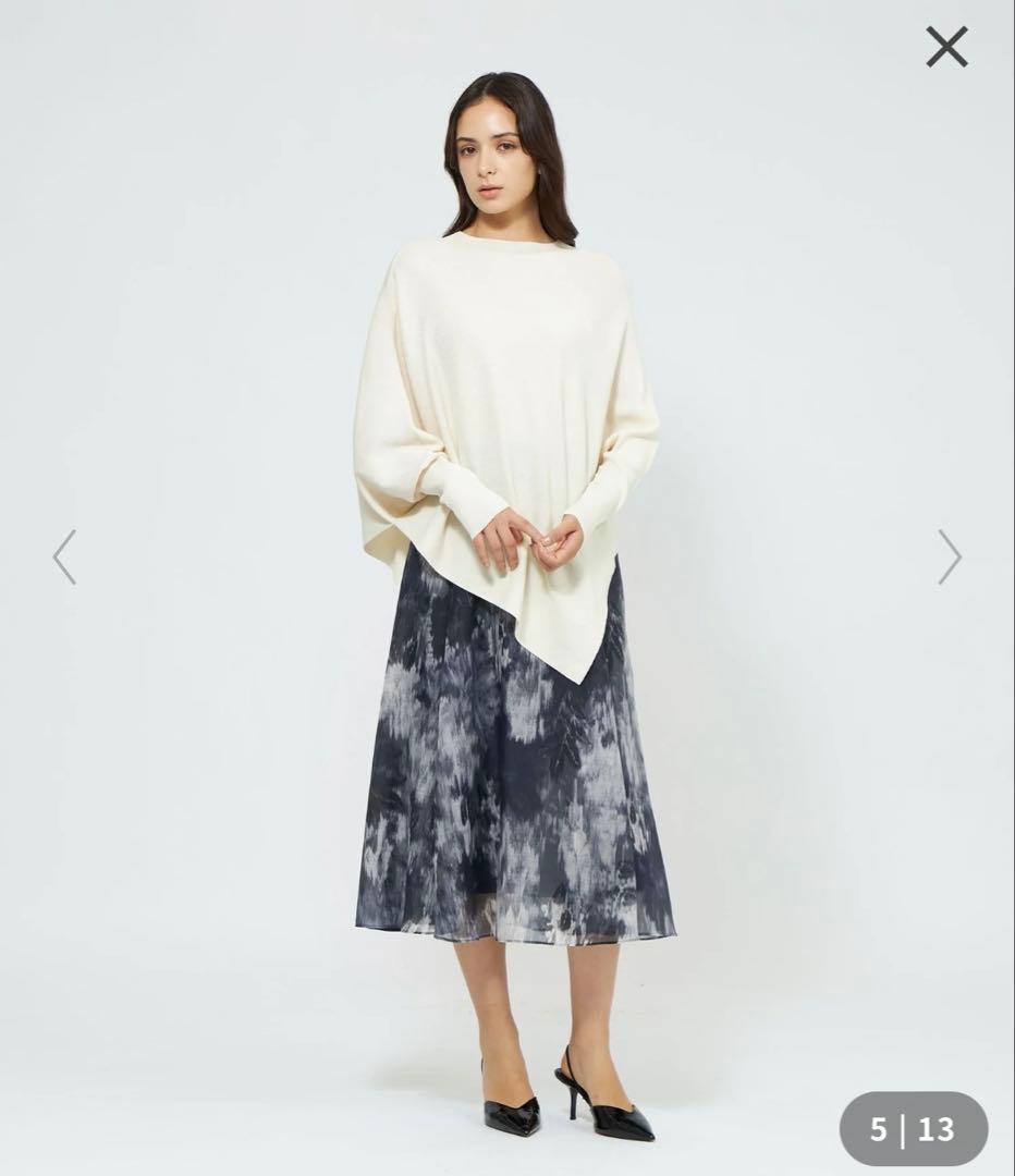 新品】EPOCA La maglia ブラウジングニット オフホワイト - メルカリ