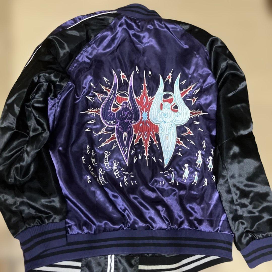 FF14 FinalFantasyXIVジャンパーハイデ＆ゾディXL スカジャン