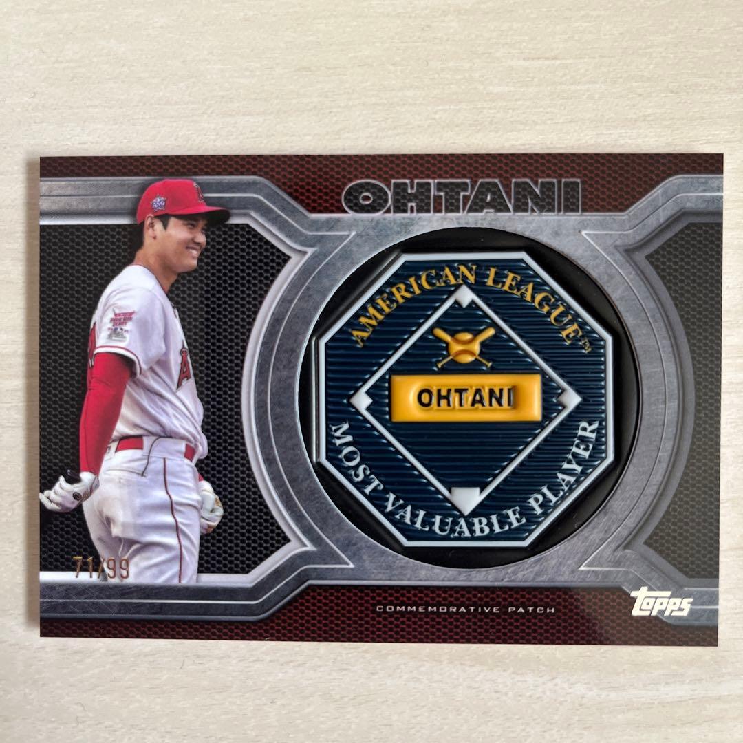 topps 2022  japan edition 大谷翔平　MVPパッチカード 2022 topps 大谷翔平 japan edition | sportscards jst