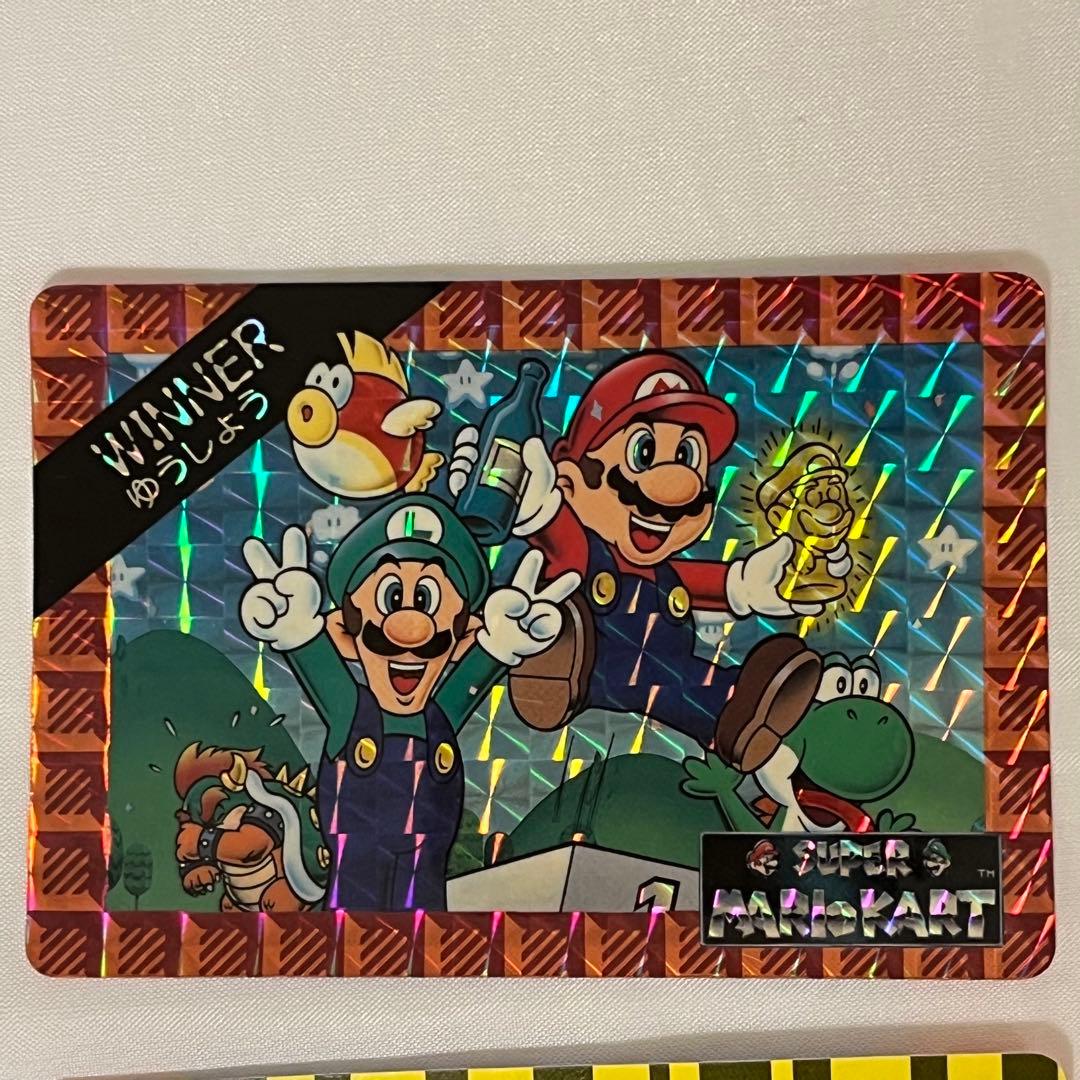 レトロ】スーパーマリオカート カード 7枚セット売り 当時物