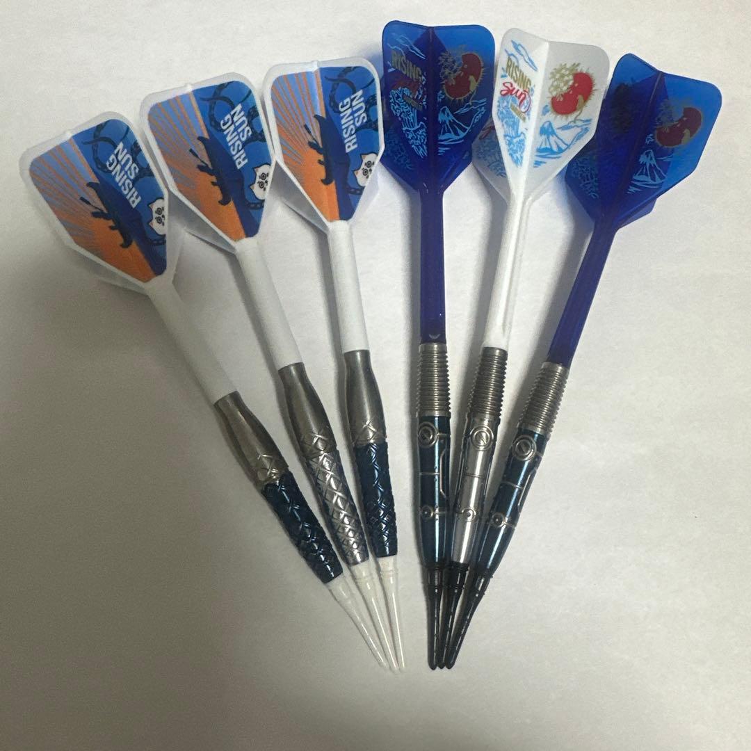 セット売り ライジングサン 村松治樹 選手モデル エスダーツ 限定版 バレル【ターゲット】ライジングサン G10 村松治樹モデル エスダーツ