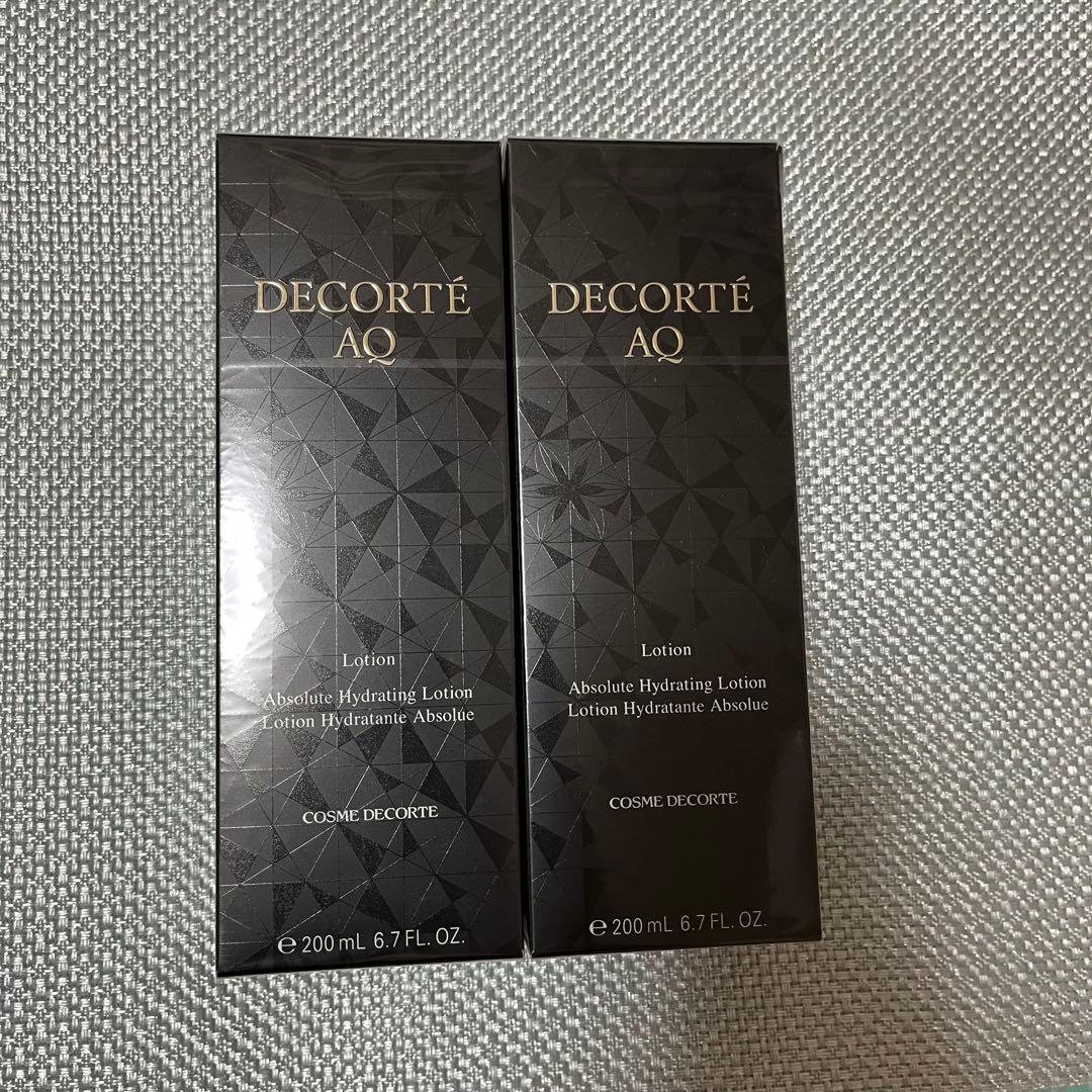 【新品未使用】コスメデコルテ AQローション200mL×2本