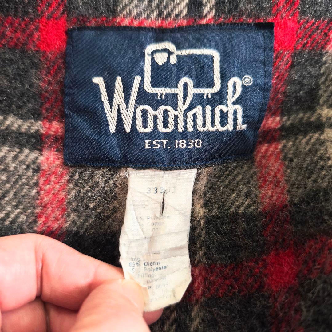 名作】80s Woolrich ストームコート ネイビー XL USA製 希少 - メルカリ