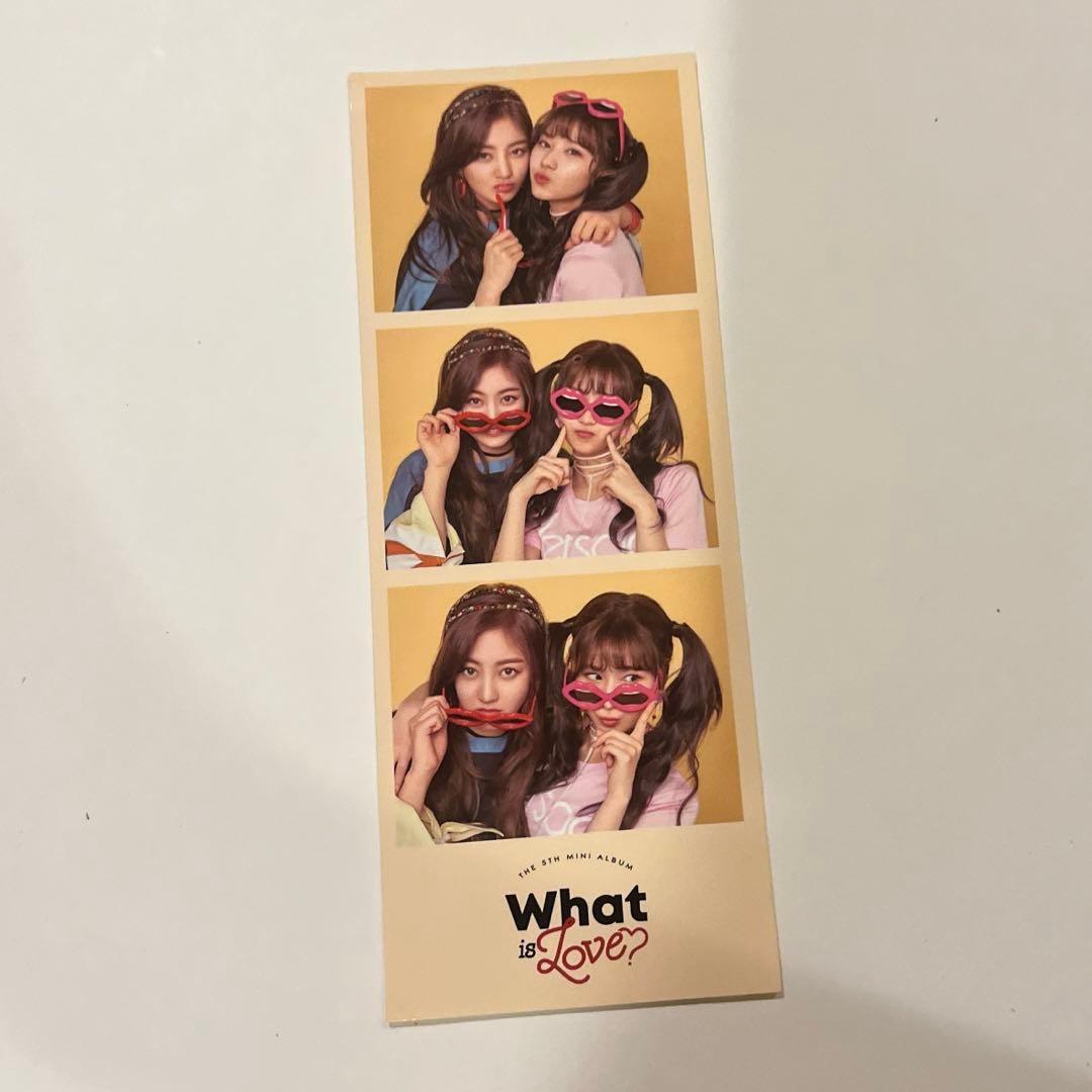 TWICE サナ ジヒョ プリクラ トレカ シール - メルカリ