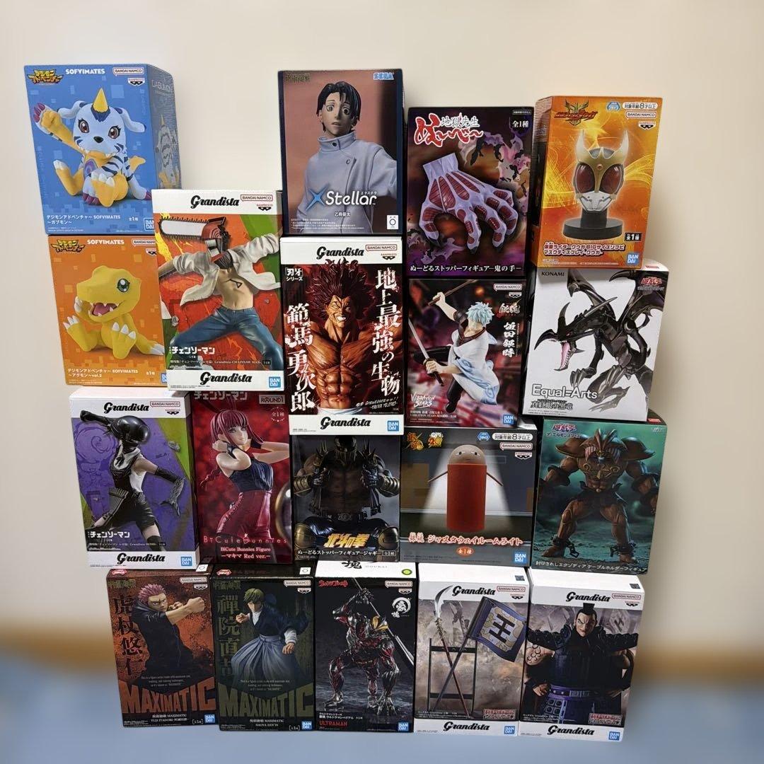 アニメキャラクターフィギュア箱19箱セット