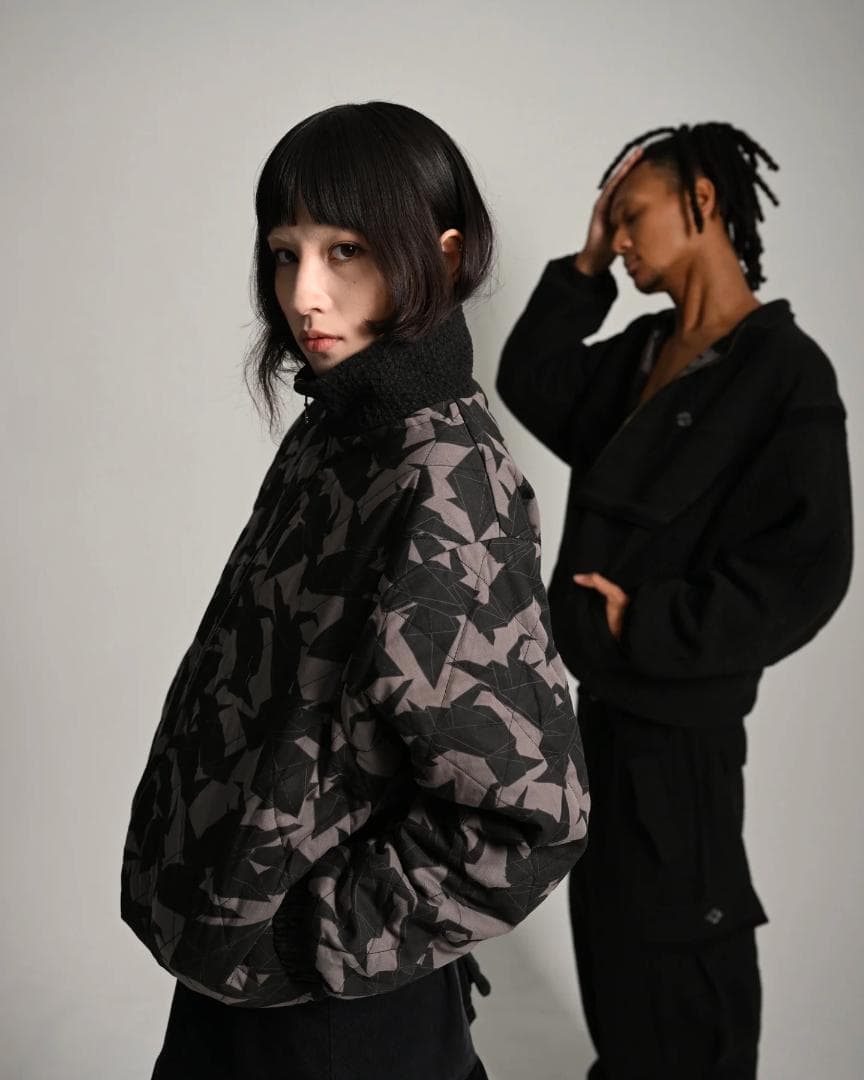 gakkin 折り鴉　PAPER CROWS REVERSIBLE JACKET 折り鴉 PAPER CROWS REVERSIBLE JACKET – GXX