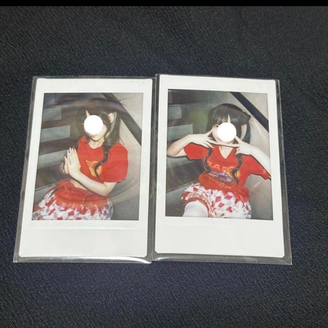 きゅるりんってしてみて 逃げ水あむ チェキ 2点セット - メルカリ