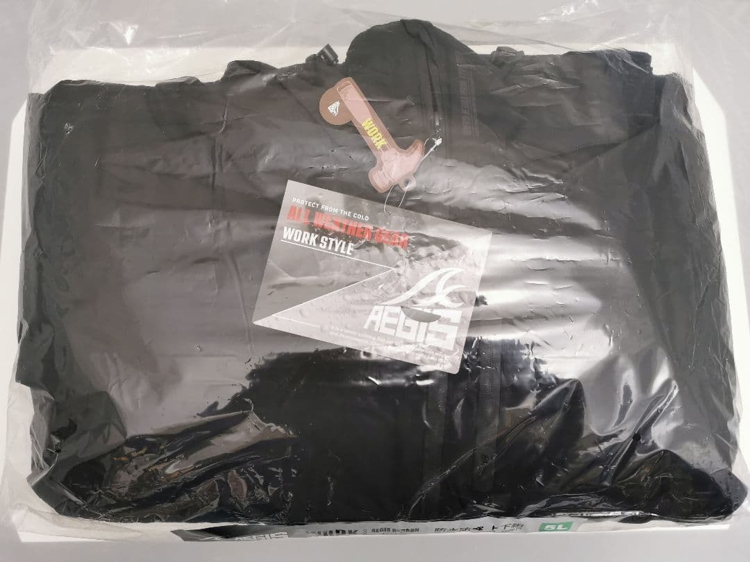 ワークマン　イージス(R)防水防寒スーツ ５L ブラック【新品・未使用品】