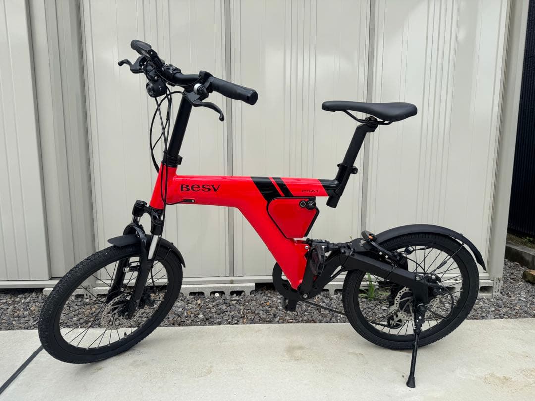 【聖さん専用】BESV PSA1 電動自転車 タイヤ新品 純正フェンダー&ライト