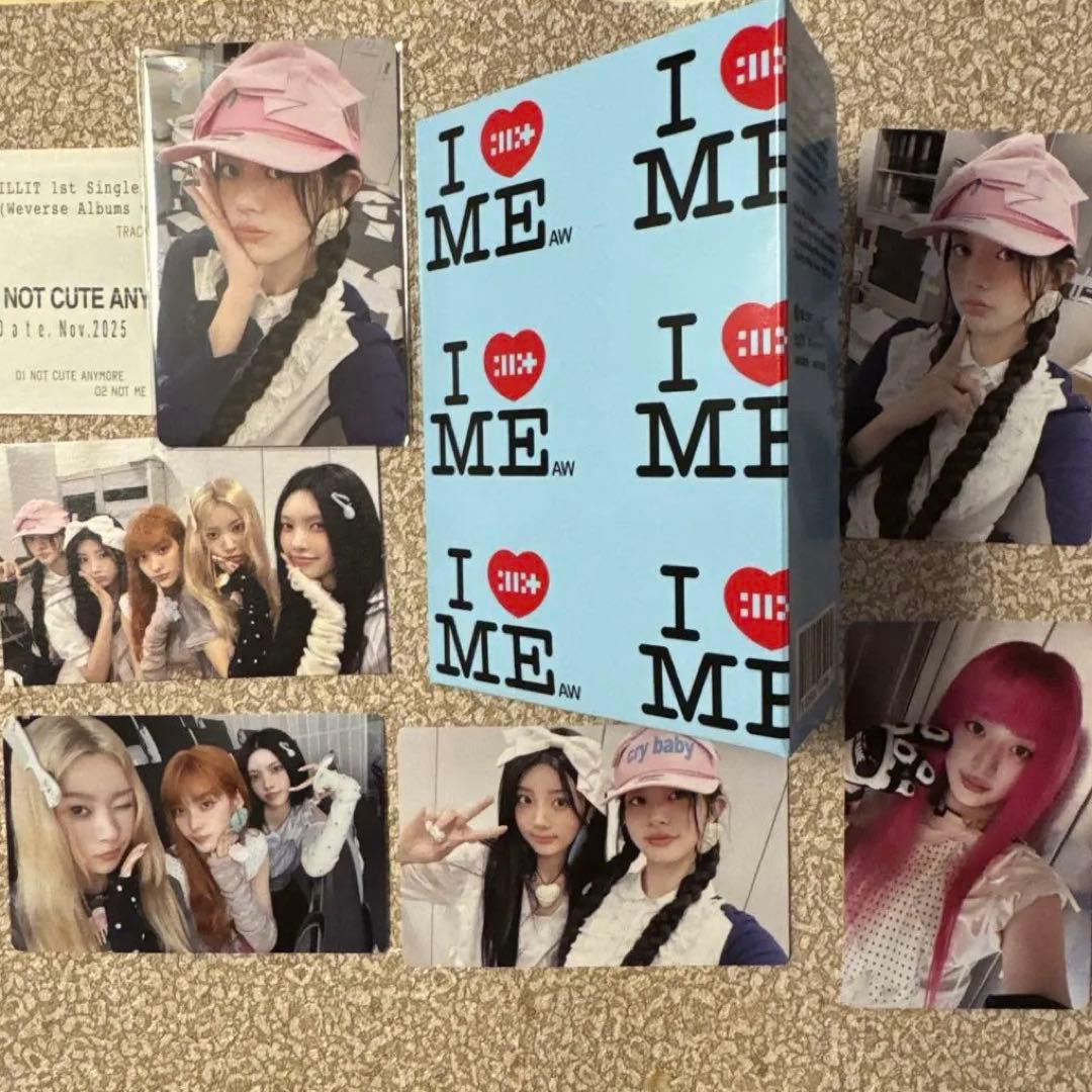 illit NOT CUTE ANYMORE ミンジュ 特典トレカ付き - メルカリ