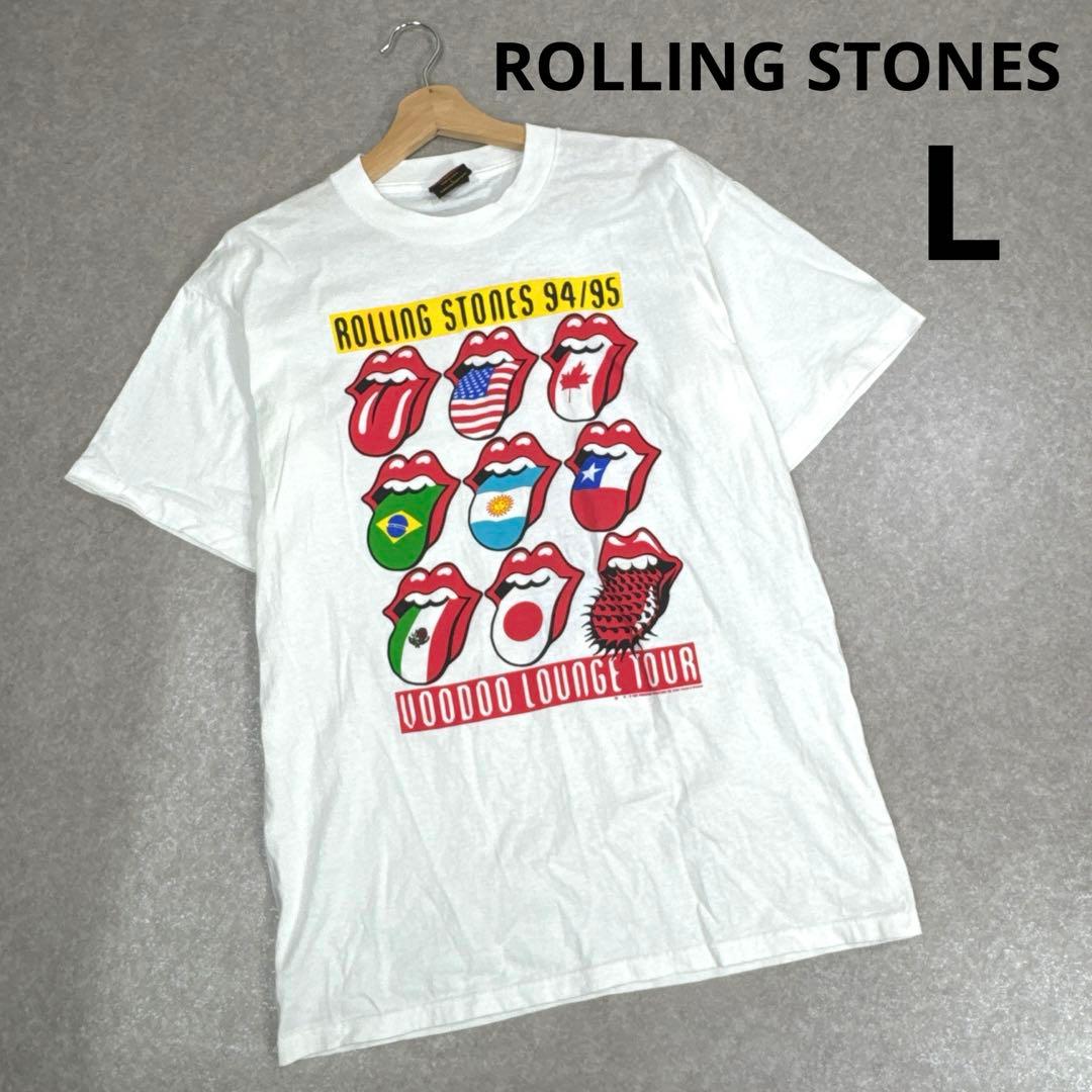 希少 90s ROLLING STONES ヴィンテージ バンドTシャツ 当時物