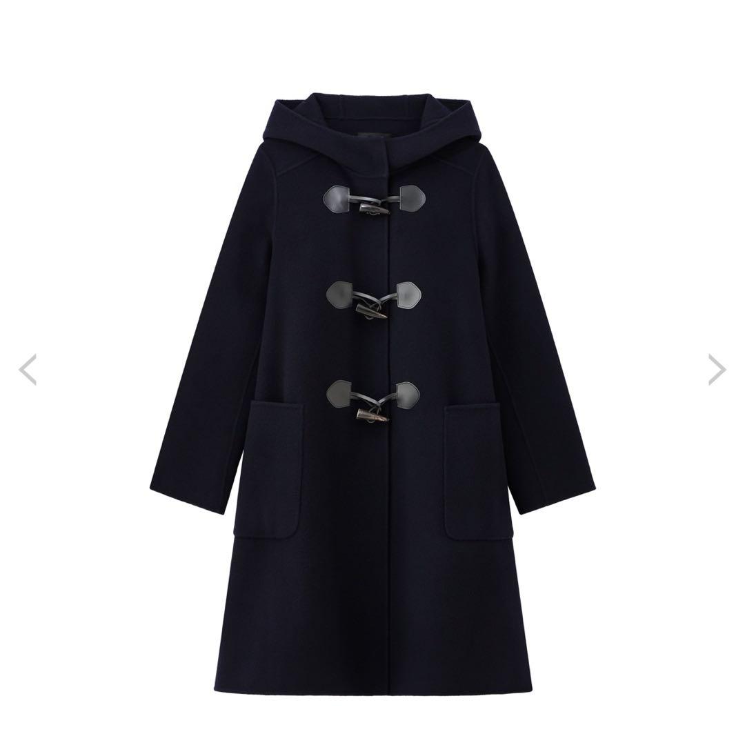 2024 エムプルミエ ジーロンラムダブルフレアダッフルコート 34