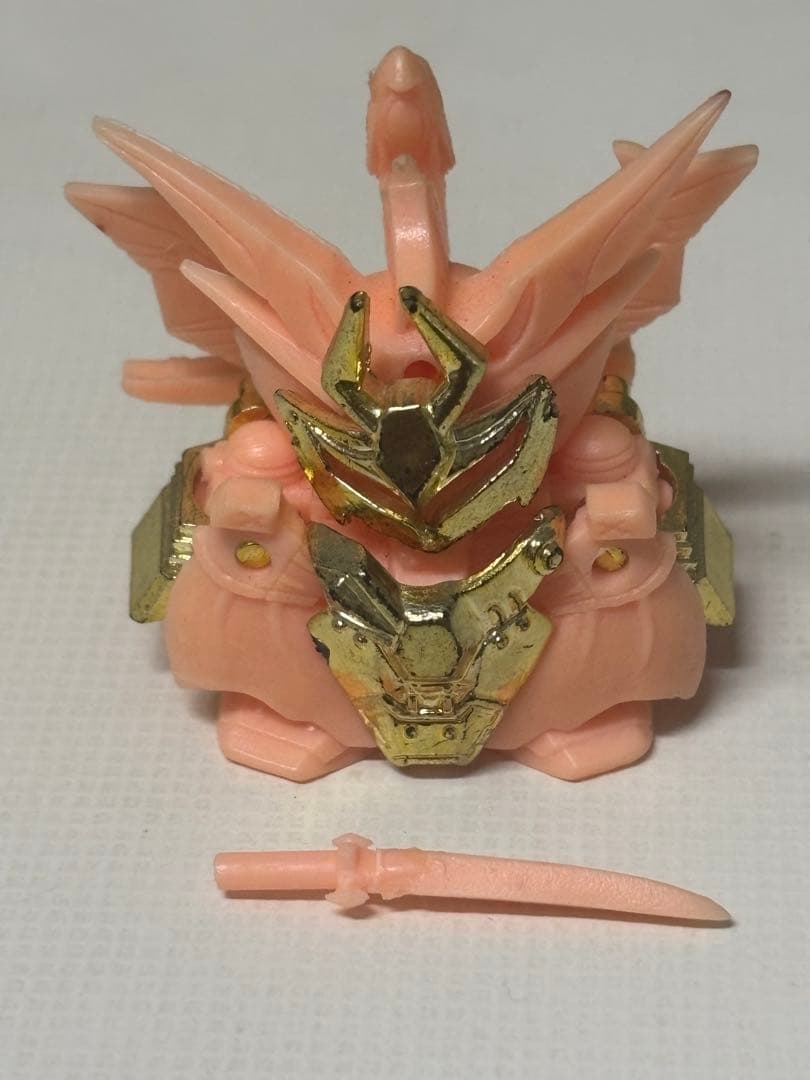 超将軍荒鬼頑駄無 　ガン消し　肌色　金色パーツ　当時物　SDR