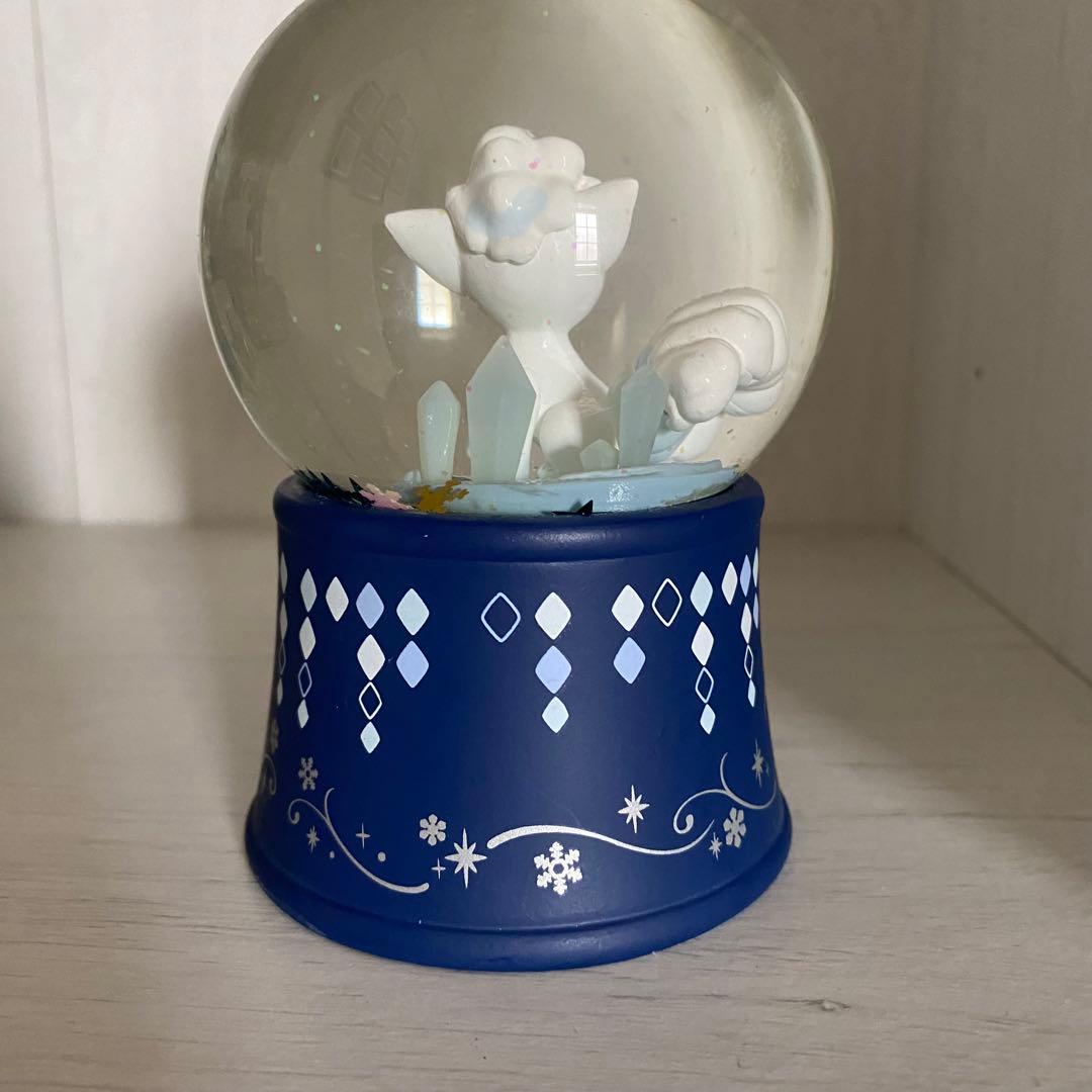 ポケモンセンター アローラロコン スノードーム スノーグローブ