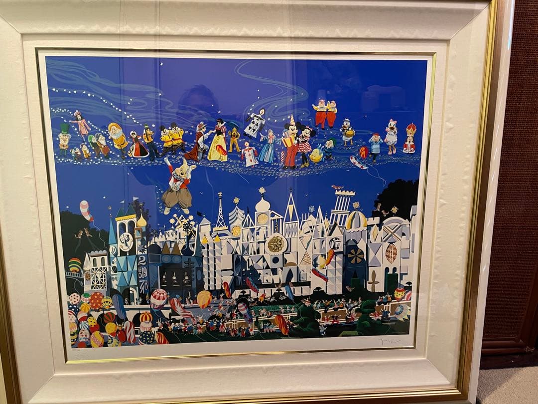 ヒロヤマガタ Disney Characters シルクスクリーン